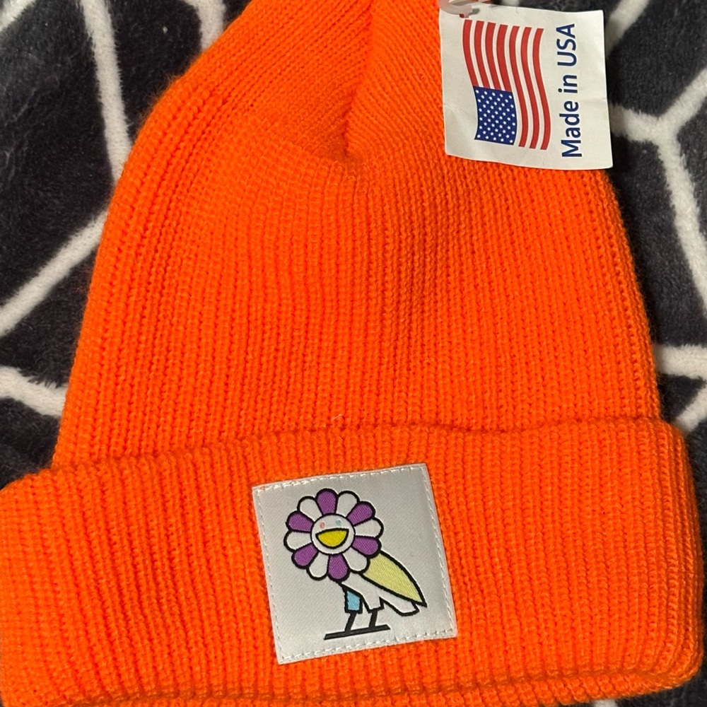 Ovo X TM/KK Orange Beanie NWT